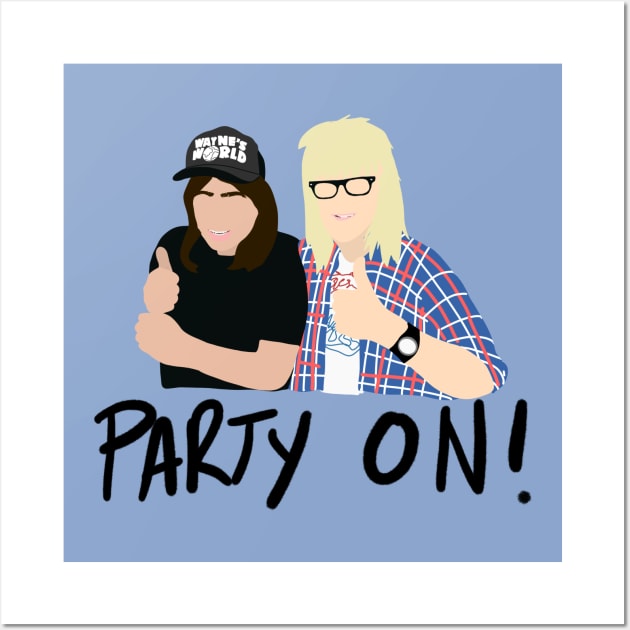 Party on! Wall Art by mailshansen